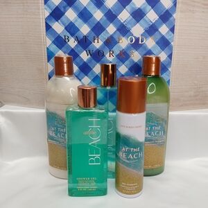 Bath & Body Works At The Beach Shower Gel and Body Care Set 5-Piece Set